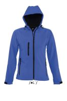 SOL'S REPLAY WOMEN - Kapucnis felső SOFTSHELL Royal Blue